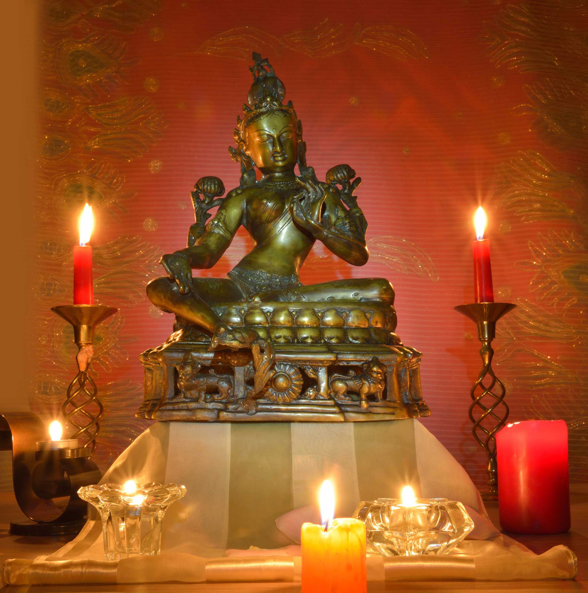 buddhistische Statue
